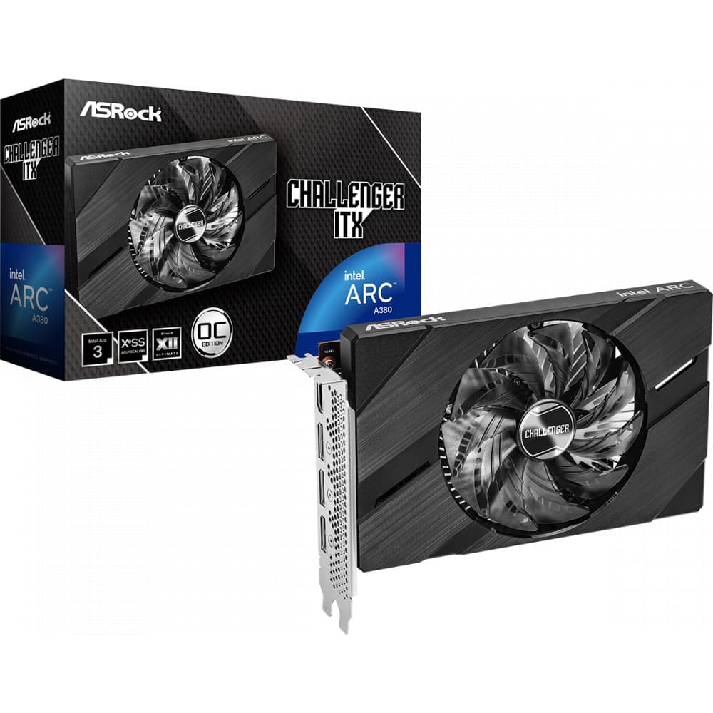 ARC A380 ASRock ARC A380 Challenger ITX OC