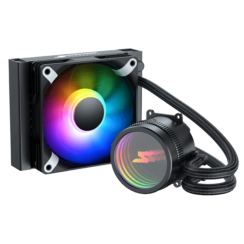 Water Cooler SuperFrame Isengard 120mm ARGB Preto - SF-W120