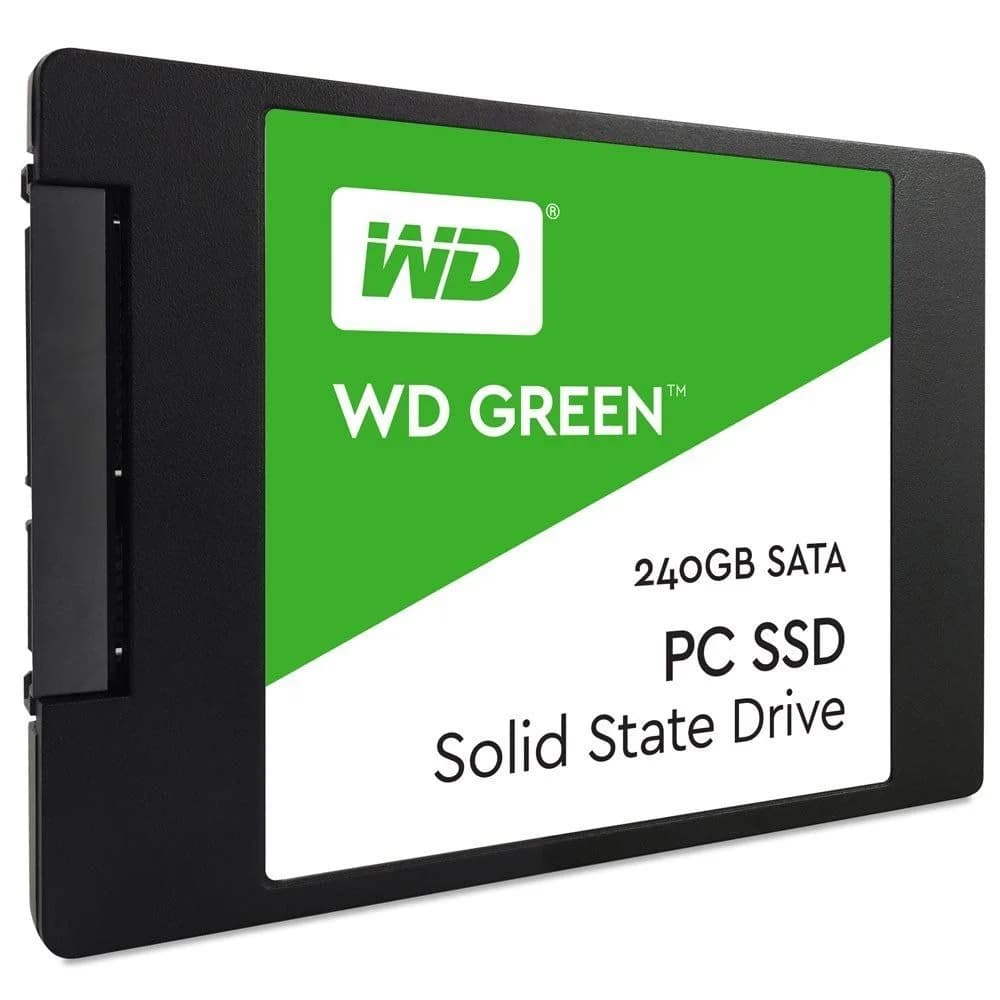Western Digital WD Green 240GB SSD SATA III - WDS240G2G0A Western Digital WD Green 240GB SSD SATA III - WDS240G2G0A