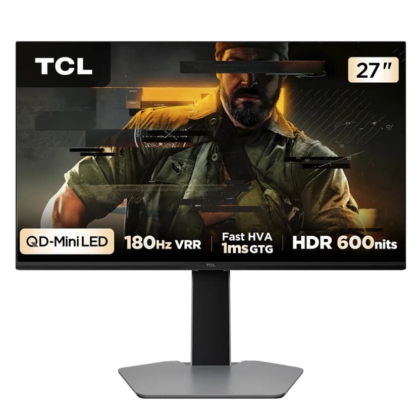 TCL G64 27" QHD 180Hz VA Mini-LED - 27G64