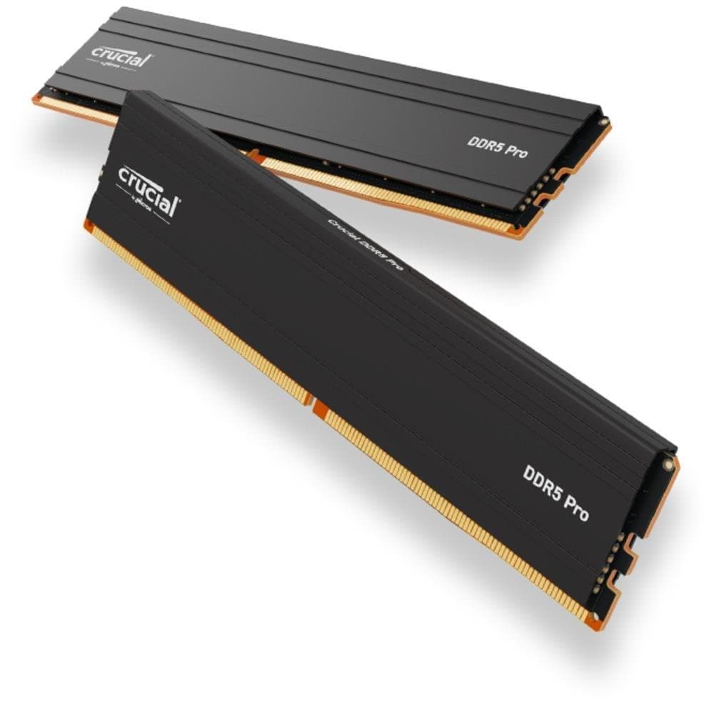 Crucial Pro 64GB DDR5 Crucial Pro 64GB (2x32GB) DDR5 5600MHz CL42 Preto - CP2K32G56C48U5