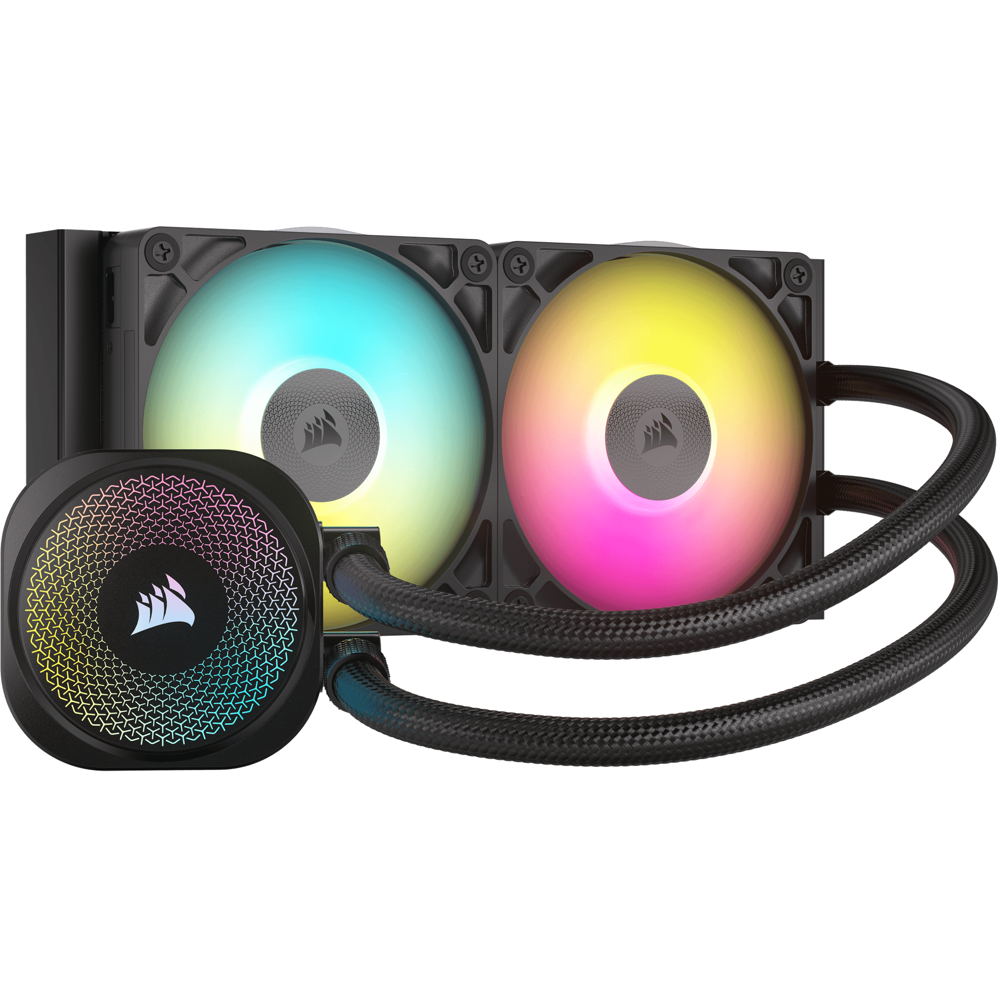 Water Cooler Corsair iCUE LINK TITAN 240 RX RGB AIO 240mm RGB Water Cooler Corsair iCUE LINK TITAN 240 RX RGB AIO 240mm RGB Preto - CW-9061016-WW