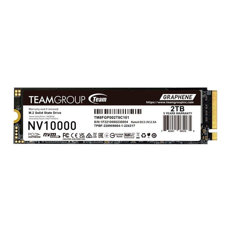Team Group NV10000 2TB SSD NVMe Gen 5 - TM8FGP002T0C101