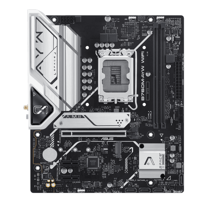 ASUS B760M-AYW WIFI LGA1700 Micro-ATX DDR5