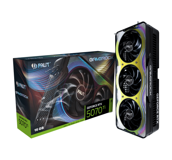 RTX 5070 Ti Palit RTX 5070 Ti GameRock