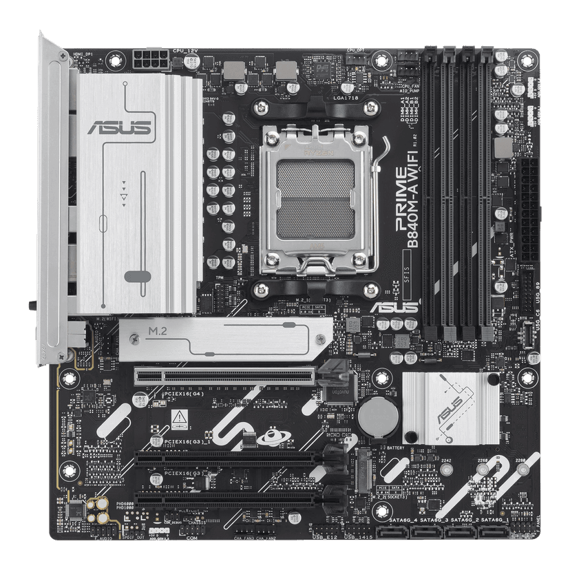 ASUS PRIME B840M-A WIFI AM5 Micro-ATX DDR5