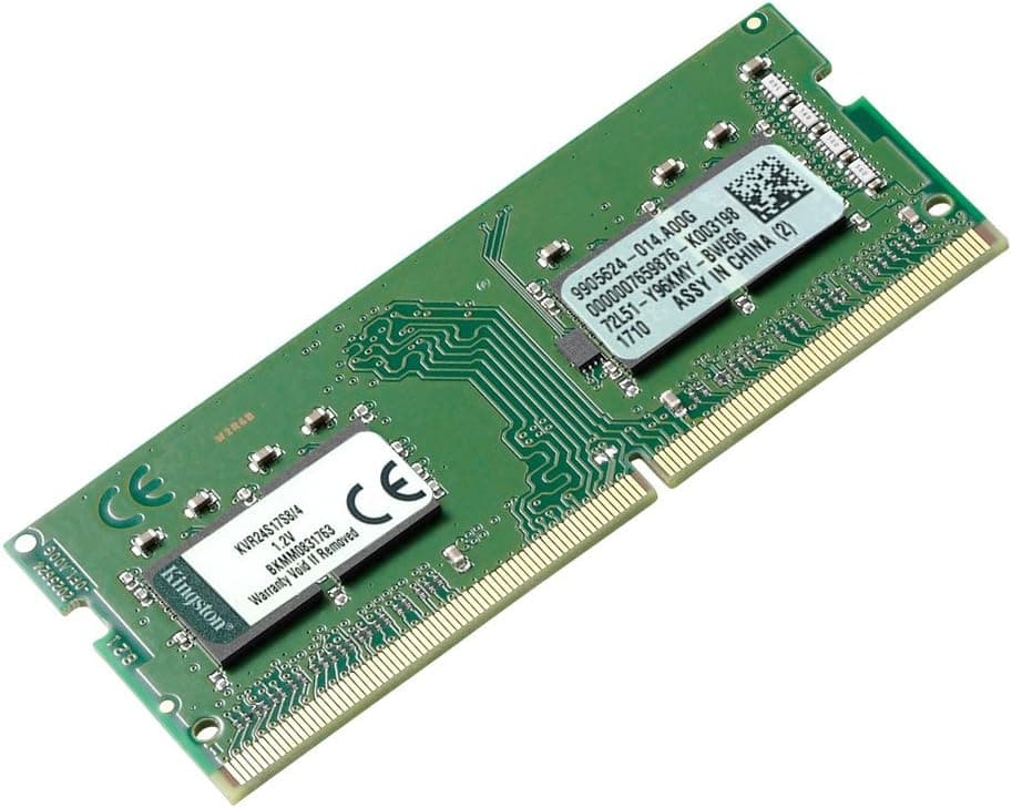 Kingston ValueRam 4GB (1x4GB) DDR4 SO-DIMM Kingston ValueRam 4GB (1x4GB) DDR4 SO-DIMM 2400MHz CL17 Verde - KVR24S17S8/4