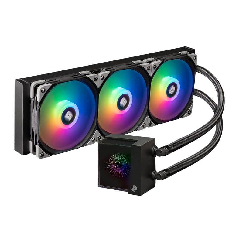 Water Cooler Pichau Lunara 360mm ARGB Water Cooler Pichau Lunara 360mm ARGB Preto - PG-LR360-BK01