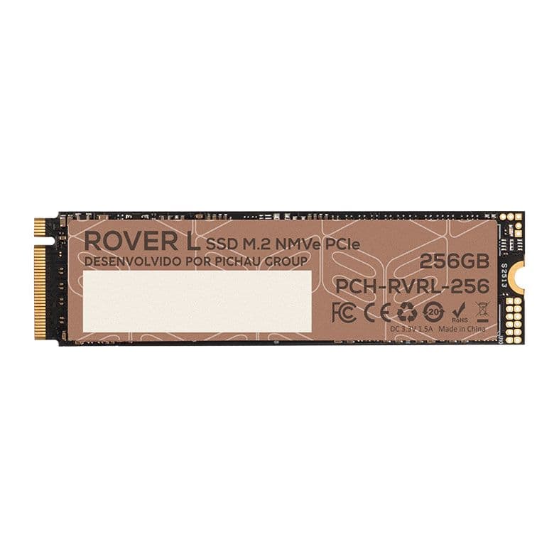 Pichau Rover L 256GB SSD NVMe Gen 3 - PCH-RVRL-256 Pichau Rover L 256GB SSD NVMe Gen 3 - PCH-RVRL-256