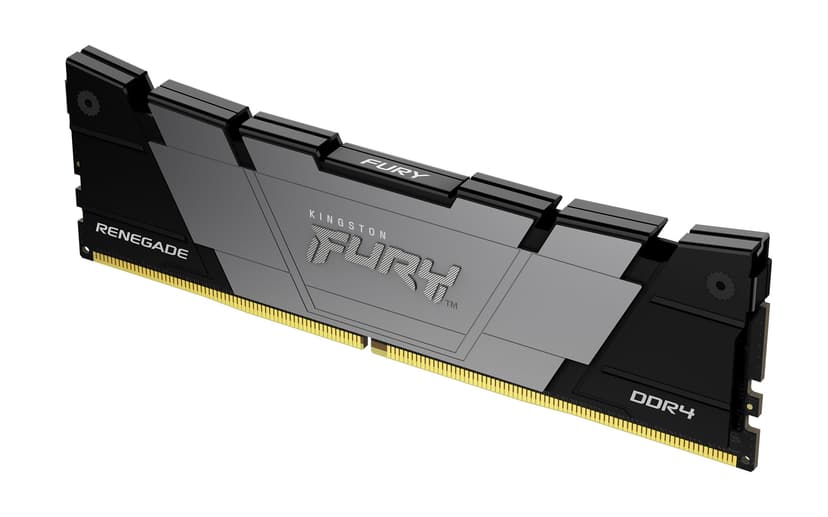 Kingston Fury Renegade 8GB (1x8GB) DDR4 3600MHz CL16 Preto, Cinza - KF436C16RB2/8