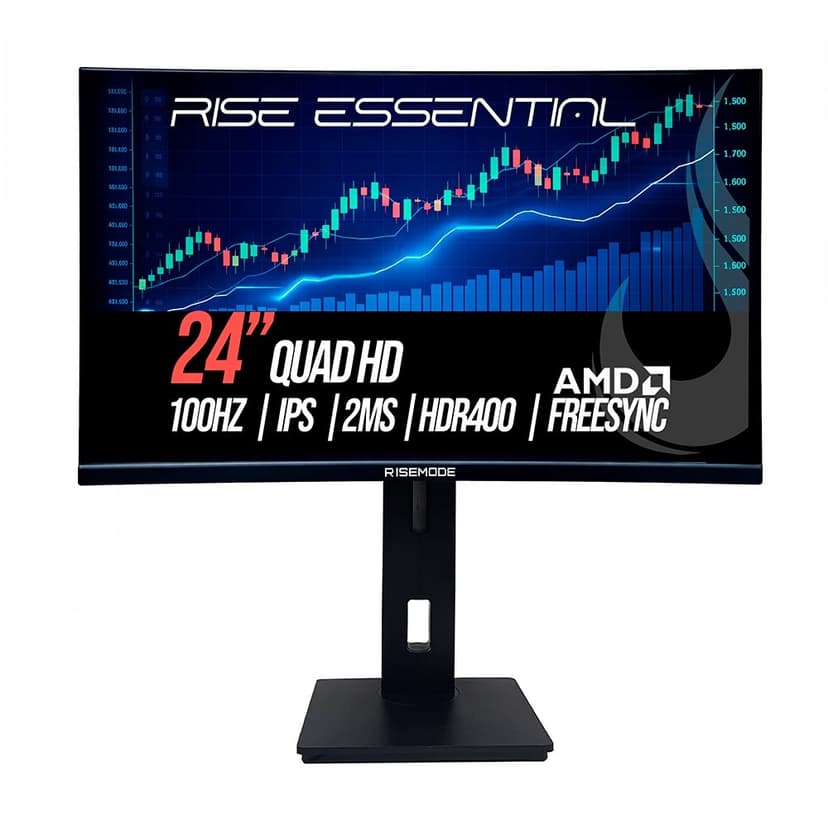 Rise Mode 24" QHD 100Hz IPS - RM-MOGL-24F1002K-B