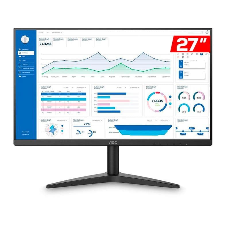 AOC B1 27" FHD 75Hz VA - 27B1HM AOC B1 27" FHD 75Hz VA - 27B1HM