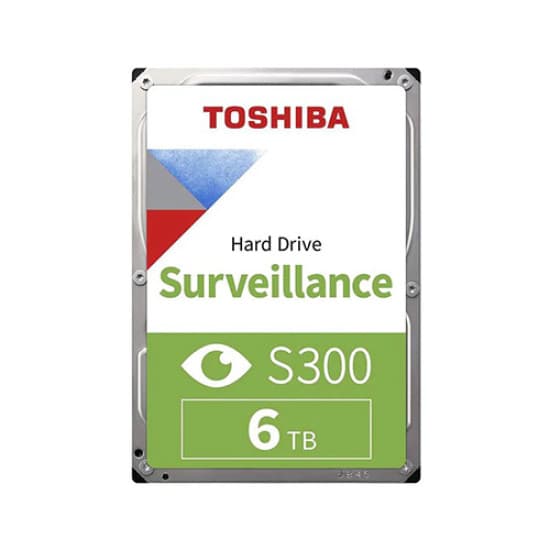 Toshiba S300 Pro Surveillance 6TB HDD SATA III - HDWTA60UZSVA
