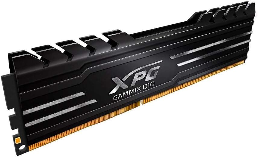 ADATA XPG Gammix D10 8GB DDR4 ADATA XPG Gammix D10 8GB (1x8GB) DDR4 2666MHz CL16 Preto - AX4U266638G16-SBG