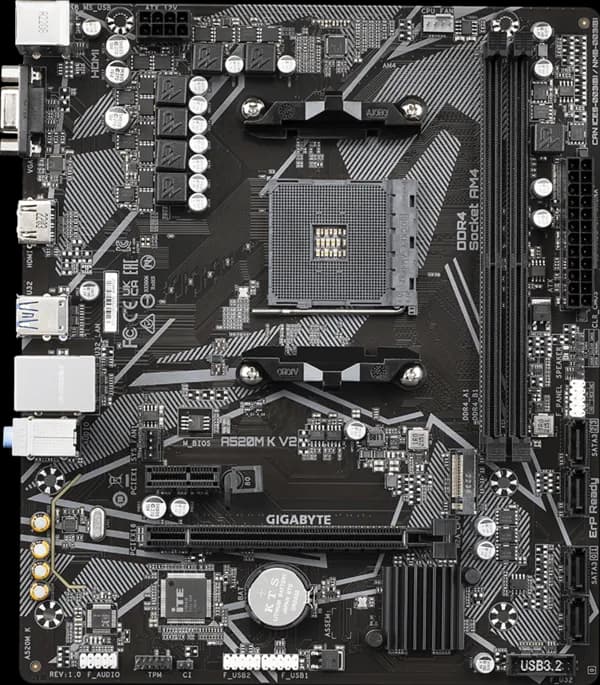 Gigabyte A520M K V2 AM4 Micro-ATX DDR4