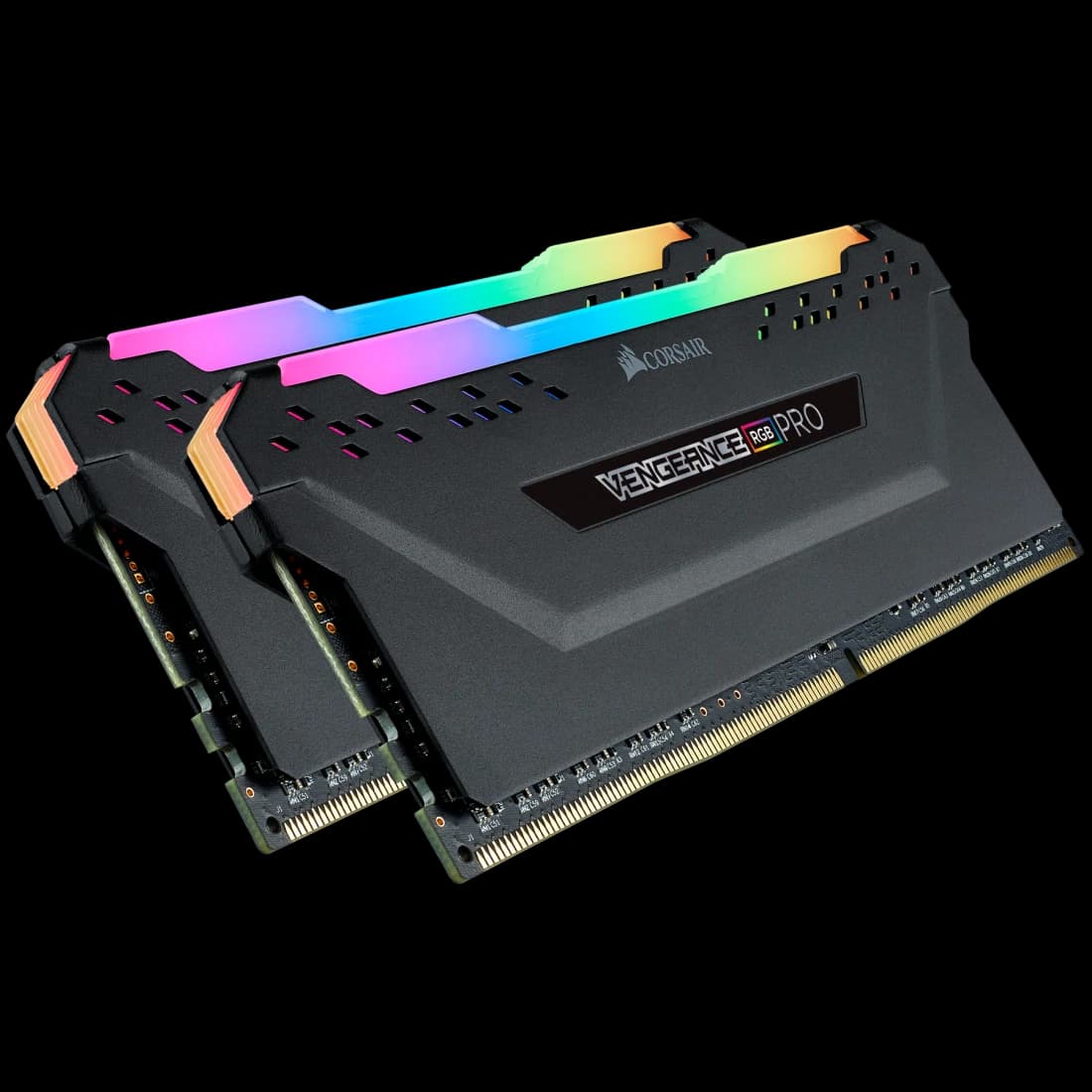 Corsair Vengeance RGB Pro 32GB (2x16GB) DDR4 Corsair Vengeance RGB Pro 32GB (2x16GB) DDR4 3000MHz CL16 Preto - CMW32GX4M2D3000C16