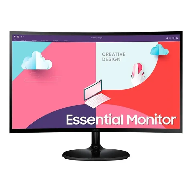 Samsung Essential Monitor S3 24" FHD 75Hz VA - S36C Samsung Essential Monitor S3 24" FHD 75Hz VA - S36C
