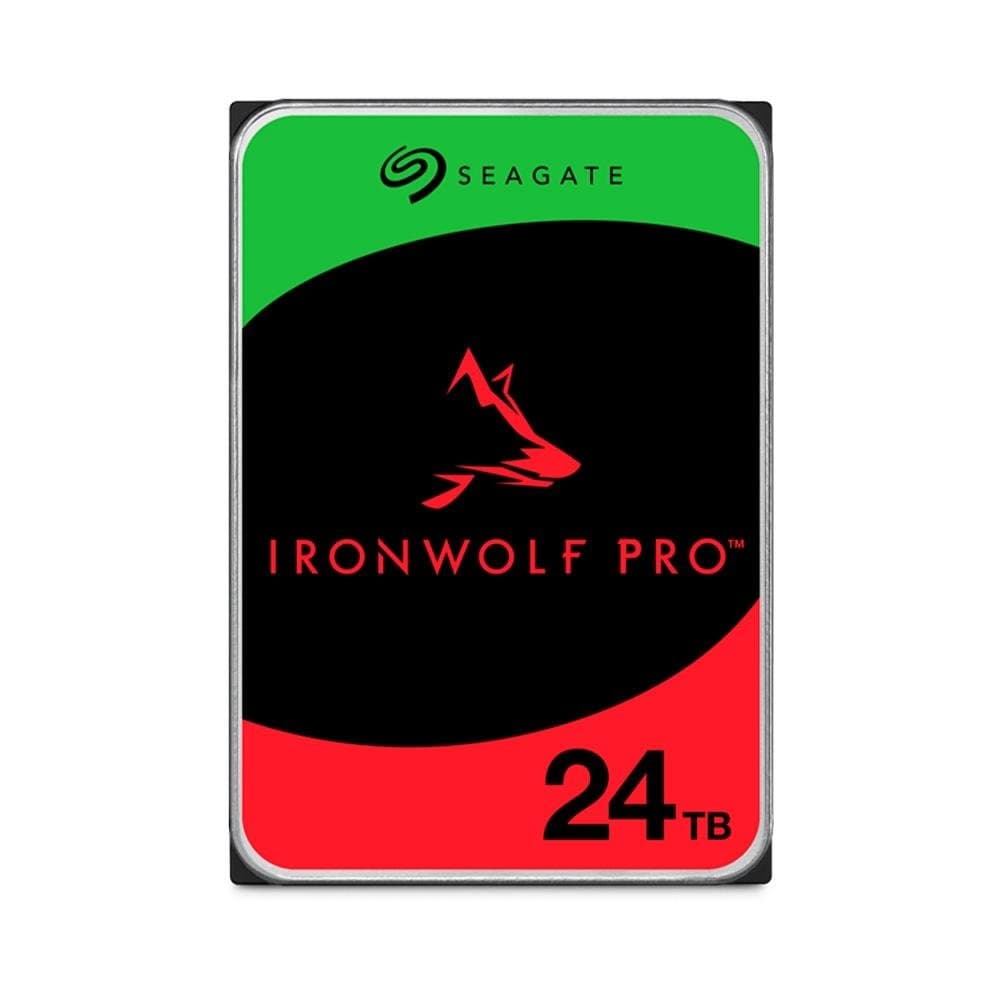 Seagate IronWolf Pro 24TB HDD SATA III - ST24000NT002 Seagate IronWolf Pro 24TB HDD SATA III - ST24000NT002