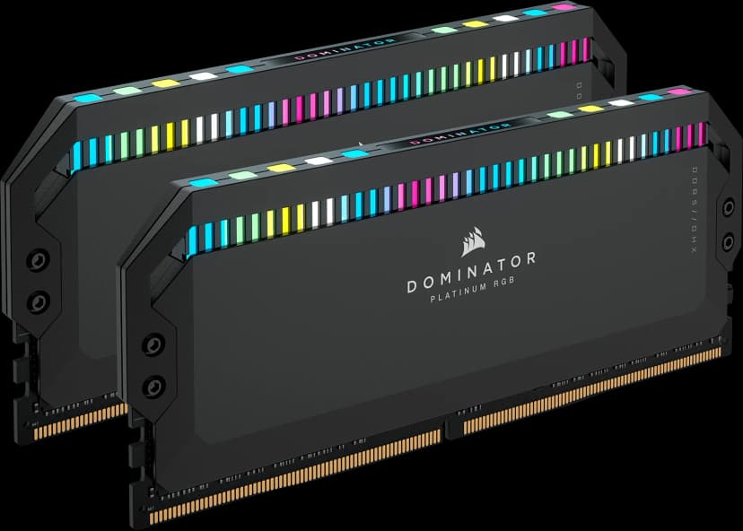Corsair Dominator Platinum RGB 64GB (2x32GB) DDR5 6800MHz CL40 Preto - CMT64GX5M2B6800C40