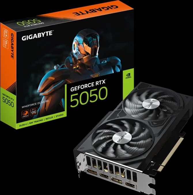 Gigabyte RTX 5050 Windforce OC V2