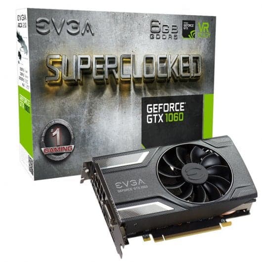 GTX 1060 6GB EVGA GTX 1060 6GB SC Gaming