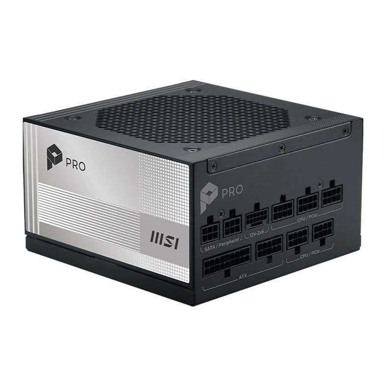 MSI Pro A1000PL PCIE5 1000W 80 Plus Platinum Modular ATX 3.1 MSI Pro A1000PL PCIE5 1000W 80 Plus Platinum Modular ATX 3.1