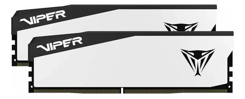 Patriot Viper Elite 5 64GB (2x32GB) DDR5 6400MHz CL32 Branco - VEB564G6432KW
