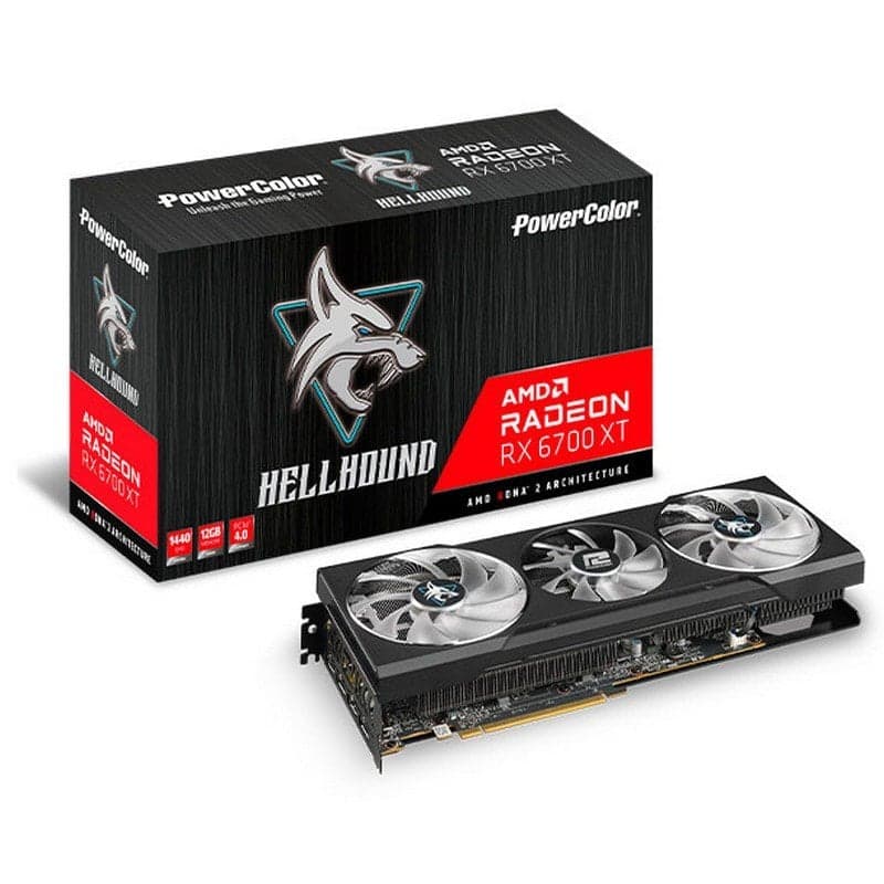 RX 6700 XT PowerColor RX 6700 XT Hellhound