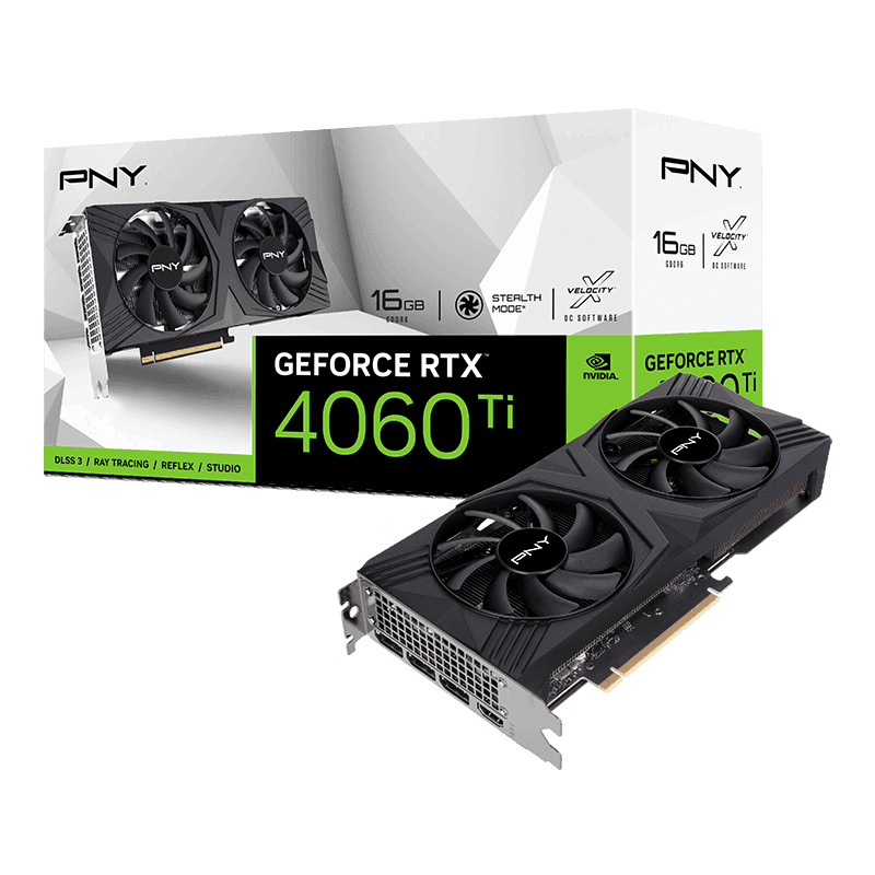 RTX 4060 Ti 16GB PNY RTX 4060 Ti 16GB Verto OC