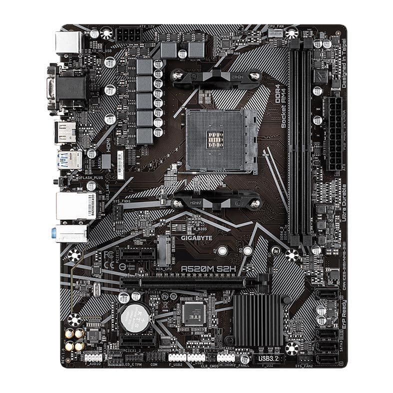Gigabyte A520M S2H AM4 Micro-ATX DDR4 Gigabyte A520M S2H AM4 Micro-ATX DDR4