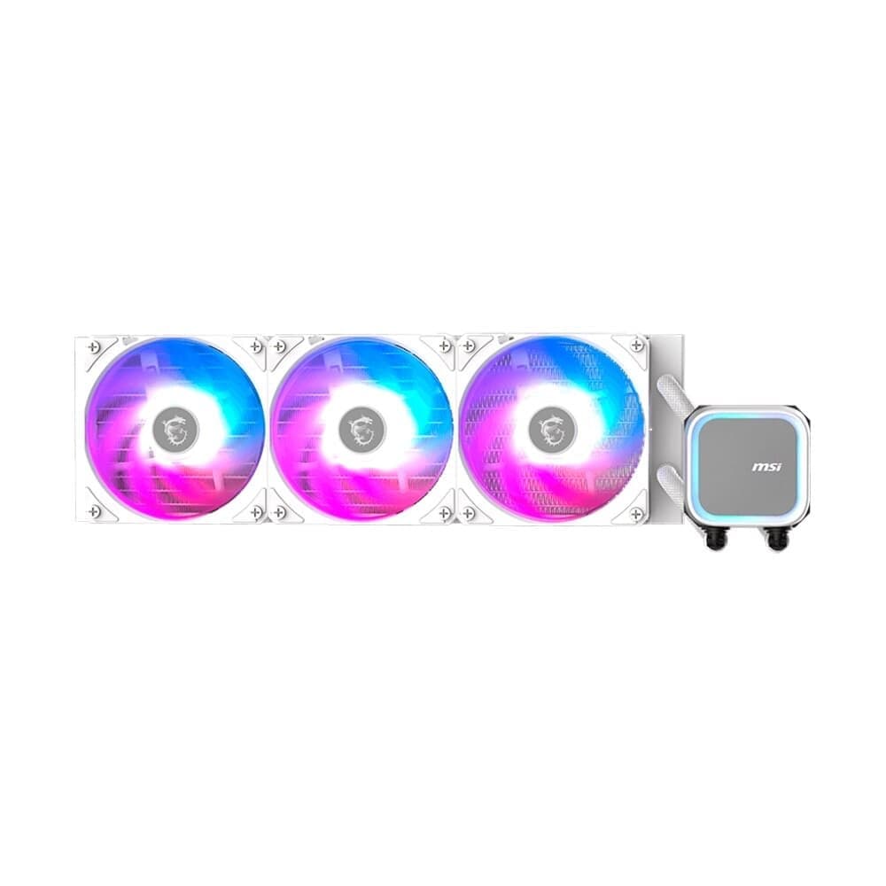 Water Cooler MSI MAG Coreliquid A13 360 360mm ARGB Water Cooler MSI MAG Coreliquid A13 360 360mm ARGB Branco
