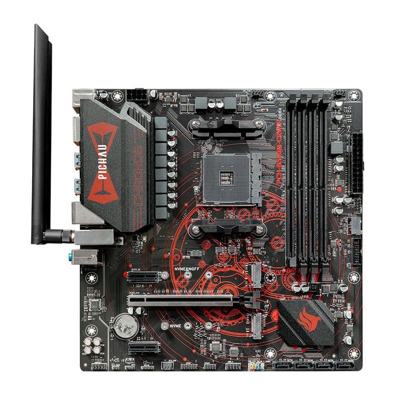 Pichau Chronos B550M-CR WiFi AM4 Micro-ATX DDR4 Pichau Chronos B550M-CR WiFi AM4 Micro-ATX DDR4
