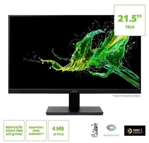 Acer Vero V7 21.5" FHD 60Hz VA - V227Q Bbi