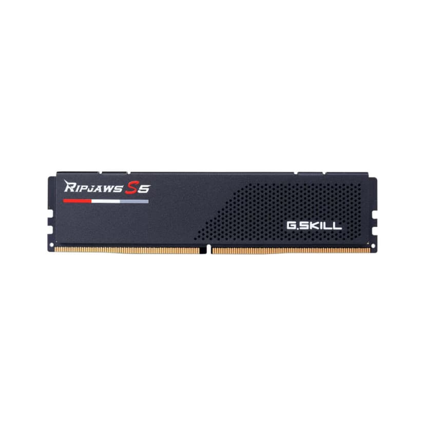 G.Skill Ripjaws S5 32GB (1x32GB) DDR5 6000MHz CL36 Preto - F5-6000J3636F32GX1-RS5K