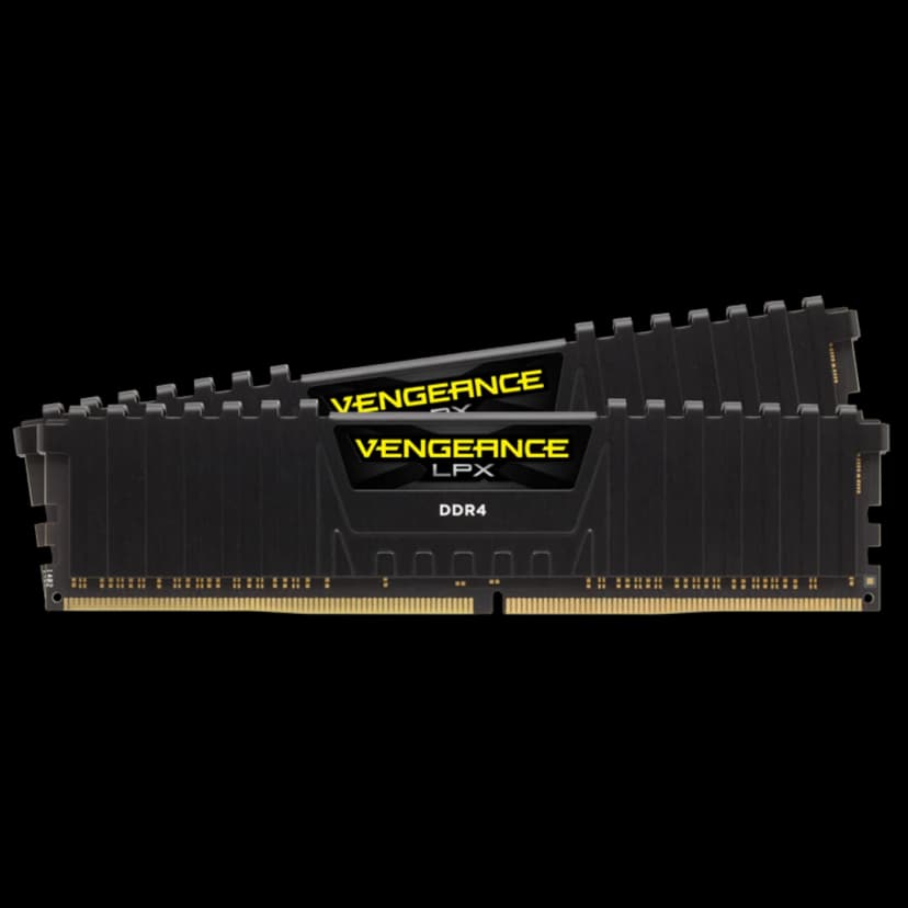 Corsair Vengeance LPX 16GB (2x8GB) DDR4 2666MHz CL16 Preto - CMK16GX4M2A2666C16