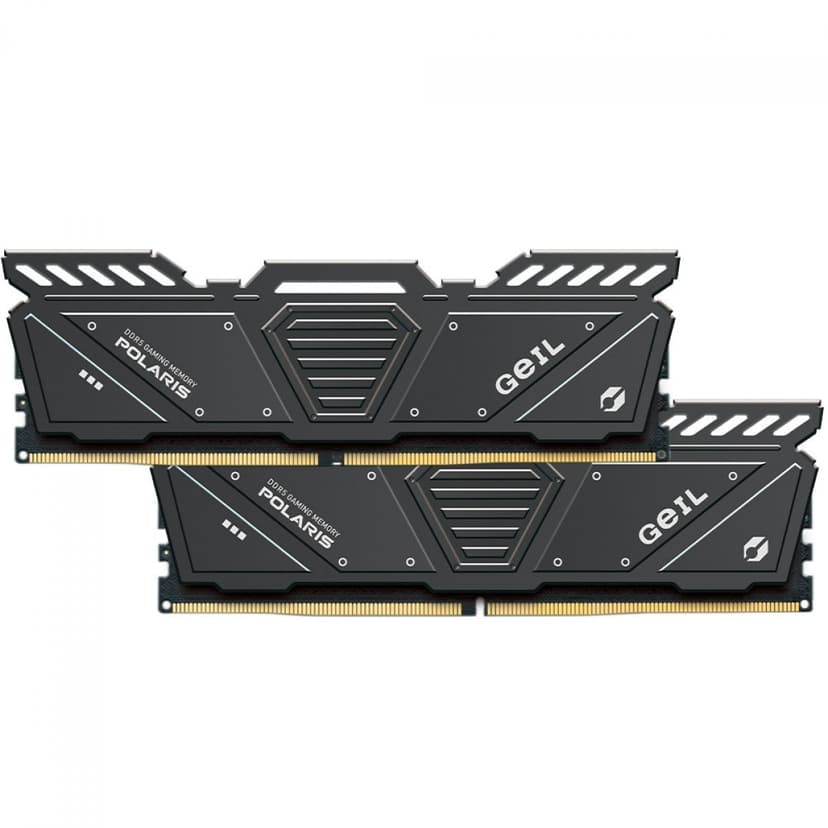 Geil Polaris 32GB (2x16GB) DDR5 6000MHz CL38 Cinza - GOG532GB6000C38BDC