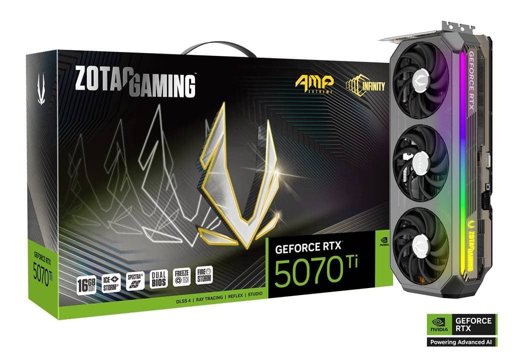 RTX 5070 Ti ZOTAC RTX 5070 Ti AMP Extreme