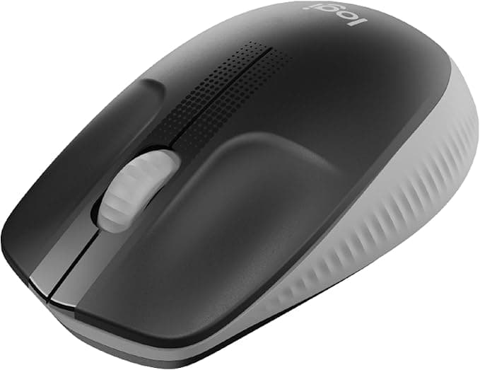 Logitech M190 Sem Fio 1000 DPI Cinza - 910-005900 Logitech M190 Sem Fio 1000 DPI Cinza - 910-005900