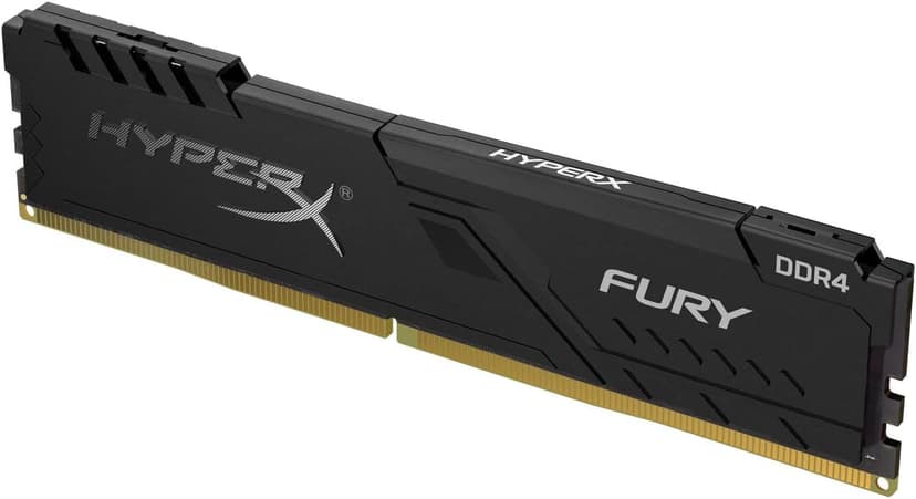 Kingston HyperX Fury 4GB (1x4GB) DDR4 2666MHz CL16 Preto - HX426C16FB3/4