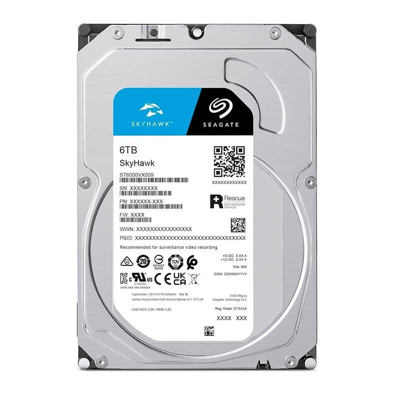 Seagate SkyHawk 6TB HDD SATA III - ST6000VX009