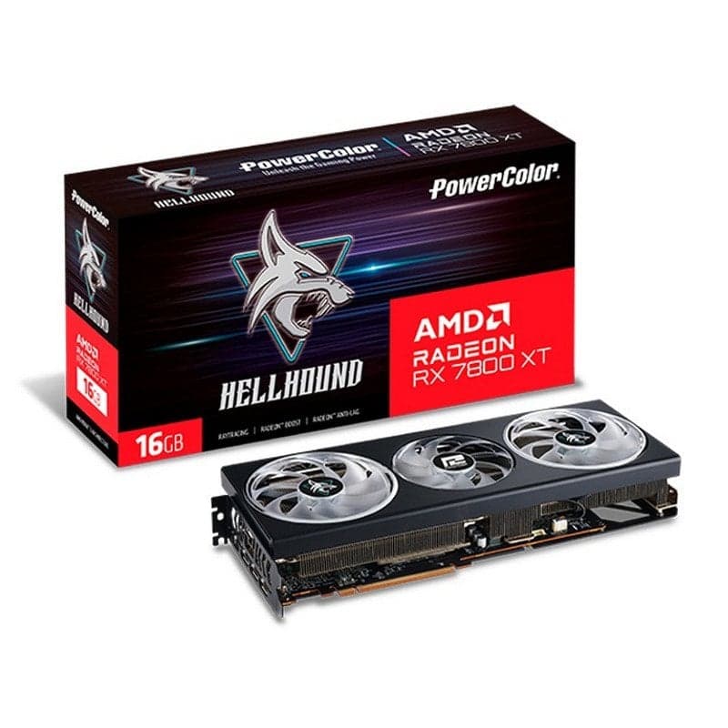 RX 7800 XT PowerColor RX 7800 XT Hellhound