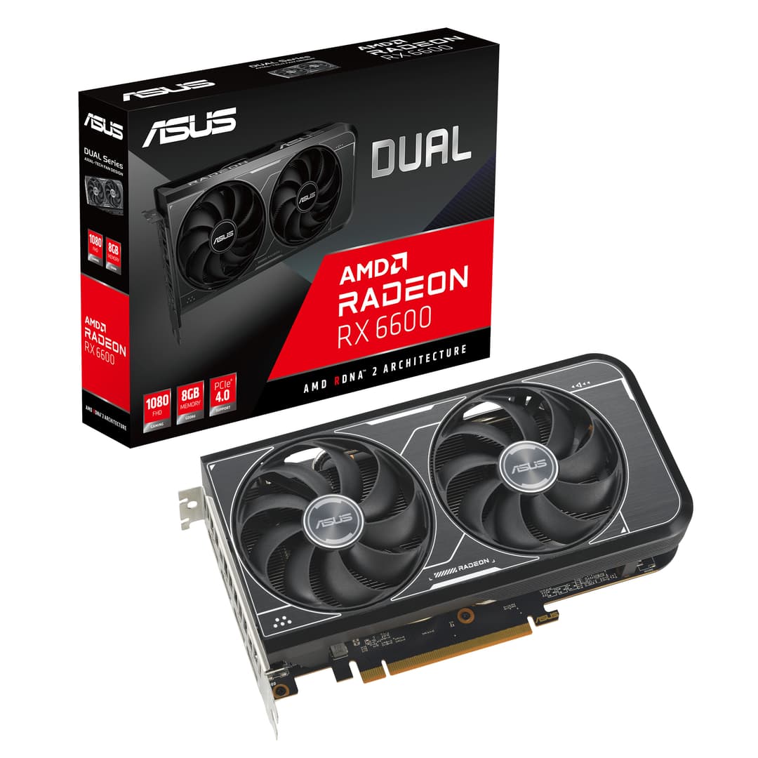 RX 6600 ASUS RX 6600 Dual