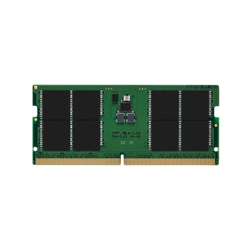 Kingston ValueRam 32GB (1x32GB) DDR5 SO-DIMM 5600MHz CL46 Verde - KVR56S46BD8-32
