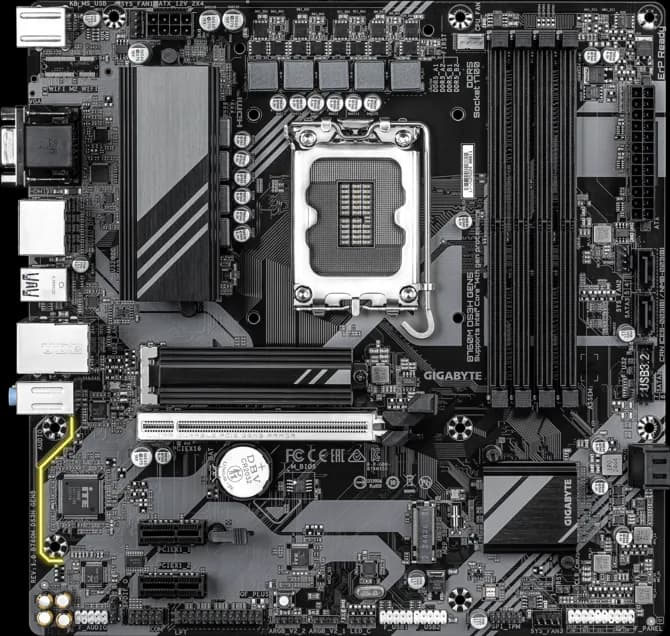 Gigabyte B760M DS3H GEN5 LGA1700 Micro-ATX DDR5 Gigabyte B760M DS3H GEN5 LGA1700 Micro-ATX DDR5