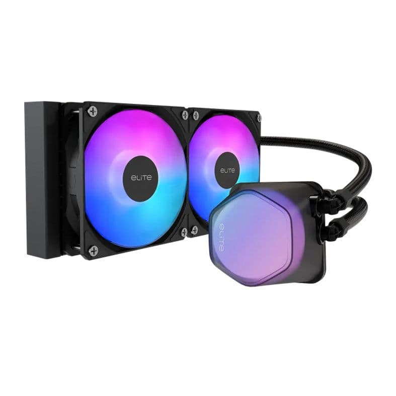 Water Cooler Cooler Master 240 Elite 240mm ARGB Preto - ELW-D24M-A21DA-R1