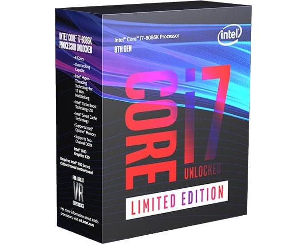 Intel Core i7 8086K Intel Core i7 8086K