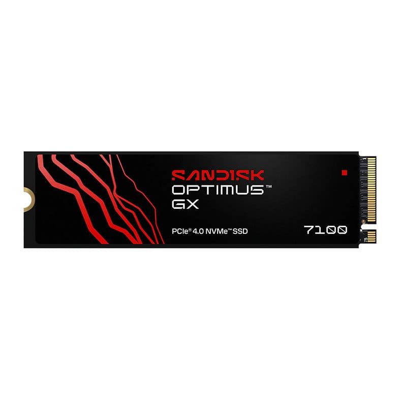 SanDisk Optimus GX 7100 500GB SSD NVMe Gen 4 - SDSP71500GAN