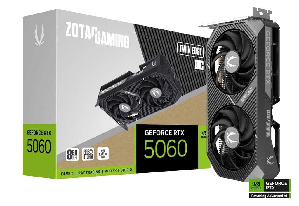 RTX 5060 ZOTAC RTX 5060 Twin Edge OC