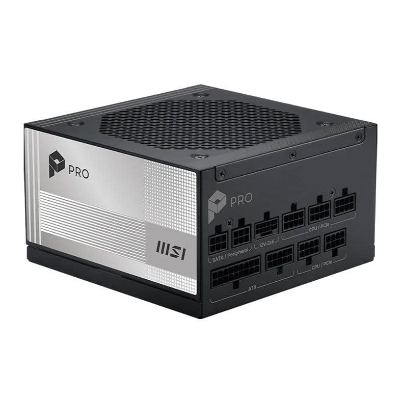 MSI Pro A850PL 850W 80 Plus Platinum Modular ATX 3.1 - 306-7ZPLY19-HD8 MSI Pro A850PL 850W 80 Plus Platinum Modular ATX 3.1 - 306-7ZPLY19-HD8