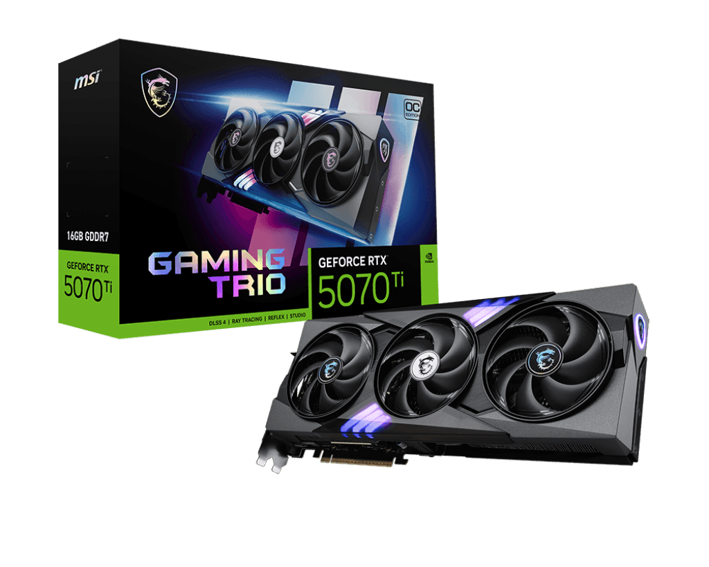 RTX 5070 Ti MSI RTX 5070 Ti Gaming Trio OC